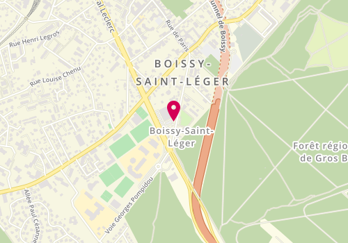 Plan de Pharmacie du Haut de Boissy, 28 Boulevard Revillon, 94470 Boissy-Saint-Léger