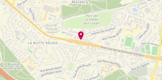 Plan de Pharmacie du cinéma Rex, 358 Avenue de la Division Leclerc, 92290 Châtenay-Malabry
