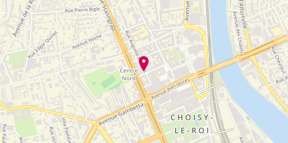 Plan de Grande Pharmacie Saint Louis, 14 Rue Louise Michel, 94600 Choisy-le-Roi