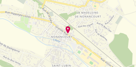 Plan de Pharmacie de Nonancourt, 53 Grande Rue, 27320 Nonancourt