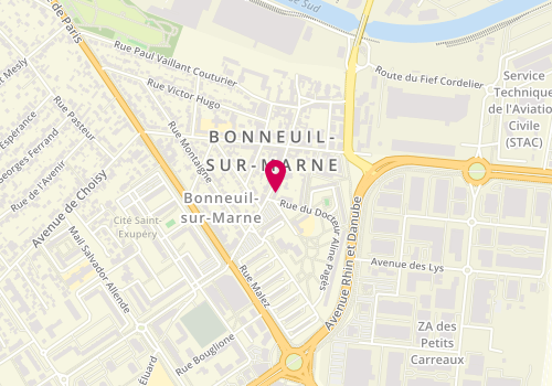Plan de Pharmacie de Bonneuil Village, 23 avenue du Colonel Fabien, 94380 Bonneuil-sur-Marne