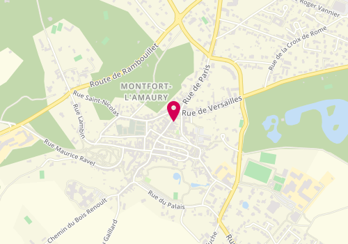 Plan de Pharmacie de Montfort l' Amaury, 34 Rue de Paris, 78490 Montfort-l'Amaury