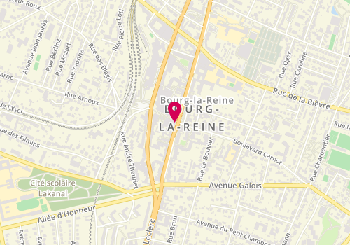 Plan de Pharmacie Martin Lavigne, 104 avenue du Général Leclerc, 92340 Bourg-la-Reine