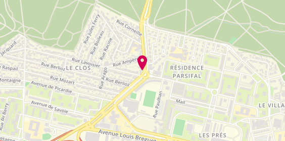 Plan de Pharmacie Delane-Dupriet, 34 Rue Marcel Sembat, 78140 Vélizy-Villacoublay