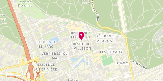 Plan de Pharmacie Centrale de Meudon la Forêt, 7 Ter avenue du Général de Gaulle, 92360 Meudon