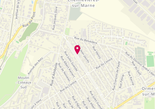 Plan de Pharmacie du Château, 100 Avenue du Général de Gaulle, 94490 Ormesson-sur-Marne