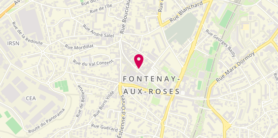 Plan de Pharmacie du Marché, 70 Rue Boucicaut, 92260 Fontenay-aux-Roses