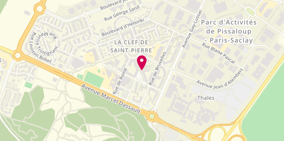 Plan de Pharmacie Clef Saint-Pierre, 14 place de Paris, 78990 Élancourt