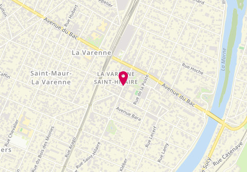 Plan de Giropharm, 18 Rue Saint Hilaire, 94210 La Varenne Saint Hilaire