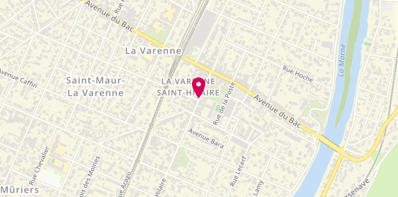Plan de Grande Pharmacie Saint Hilaire, 18 Rue Saint Hilaire, 94210 La Varenne Saint Hilaire