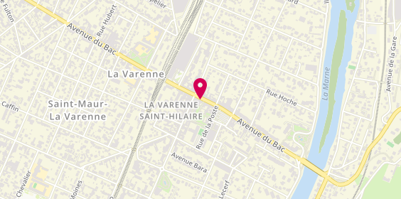Plan de Pharmacie Vanpoucke, 90 Avenue du Bac, 94210 La Varenne Saint Hilaire