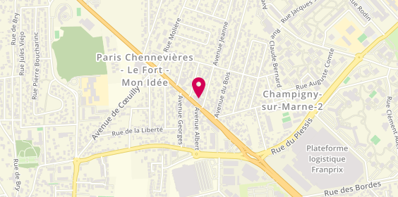 Plan de Pharmacie 23, 23 Route de la Libération, 94430 Chennevières-sur-Marne