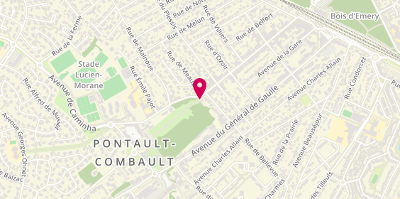 Plan de Pharmacie du Centre Ville, Centre Commercial
Avenue de la Republique, 77340 Pontault-Combault