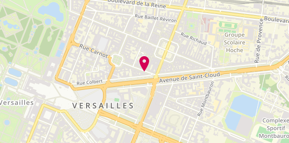 Plan de HerBio Versailles HERBORISTERIE, 44 Rue Carnot, 78000 Versailles