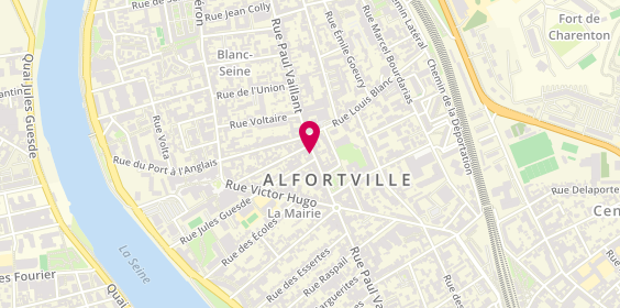 Plan de Pharmacie de l'Hôtel de Ville, 158 Rue Paul Vaillant Couturier, 94140 Alfortville