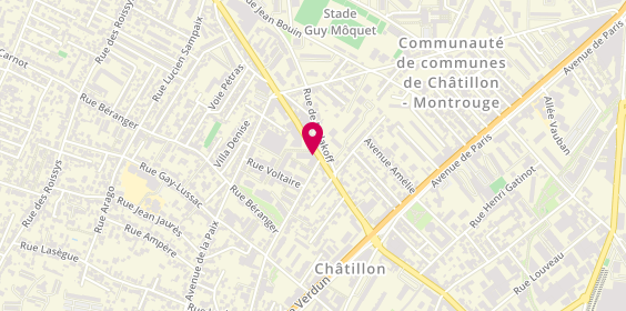 Plan de Suprapharm, Selarl
39 Boulevard de Vanves, 92320 Châtillon