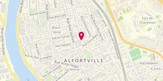 Plan de LAY Philippe, 144 Rue Edouard Vaillant, 94140 Alfortville