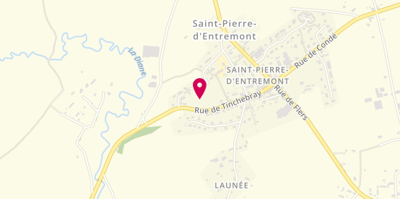 Plan de Pharmacie Normande, Le Bourg, 61800 Saint-Pierre-d'Entremont