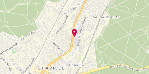 Plan de Pharmacie des Créneaux, 1059 avenue Roger Salengro, 92370 Chaville