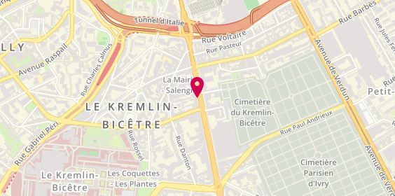 Plan de Pharmacie Principale du KB, 46 avenue de Fontainebleau, 94270 Le Kremlin-Bicêtre