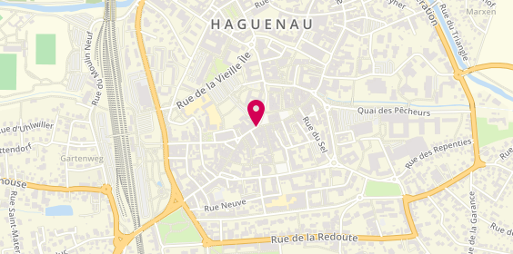 Plan de Pharmacie de la Place d'Armes, 60 Grand Rue, 67500 Haguenau