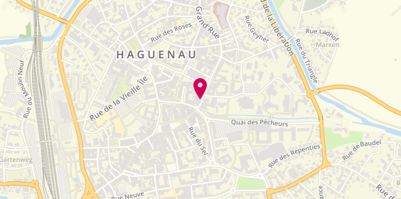 Plan de Pharmacie du Marche d'Haguenau, 101 Grand Rue, 67500 Haguenau