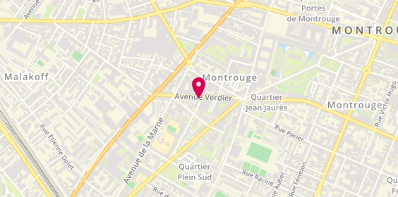 Plan de Pharmacie Renard, Selarl Pharmacie Renard
111 Avenue Verdier, 92120 Montrouge