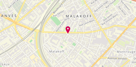 Plan de Pharmacie principale de Malakoff #Leadersanté, 1 avenue Augustin Dumont, 92240 Malakoff