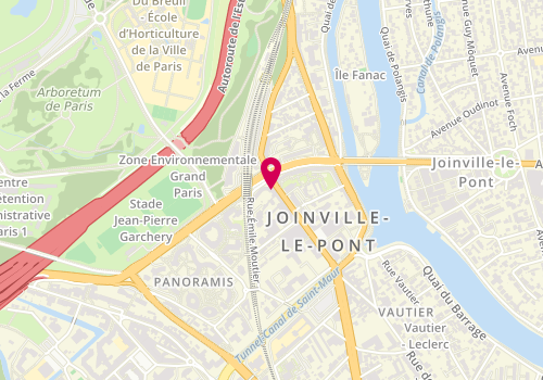Plan de Pharmacie de la Gare, 6 Rue de Paris, 94340 Joinville-le-Pont
