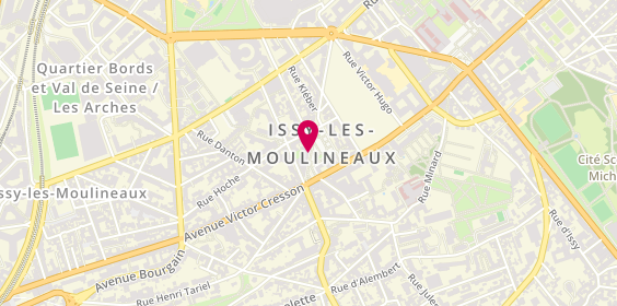 Plan de Pharmacie de la Mairie, 30 avenue de la République, 92130 Issy-les-Moulineaux