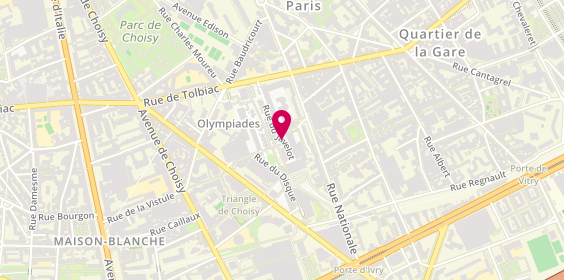 Plan de Pharmacie du Javelot, 24 Rue du Javelot, 75013 Paris