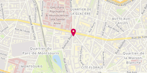 Plan de Pharmacie du Parc, 3 Rue de l'Aml Mouchez, 75013 Paris