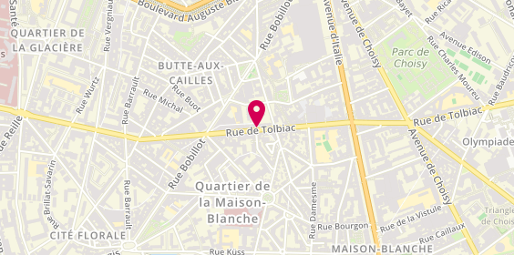 Plan de Pharmavie, 164 Rue de Tolbiac, 75013 Paris