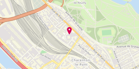 Plan de Grande Pharmacie de Charenton, 3 place des Marseillais, 94220 Charenton-le-Pont