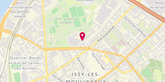 Plan de Pharmacie de l'héliport, 6 Allee des Freres Voisin, 75015 Paris