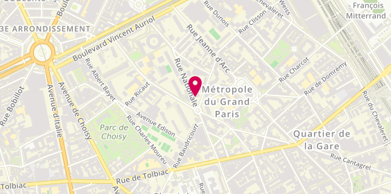 Plan de Suprapharm, 120 Rue Nationale, 75013 Paris