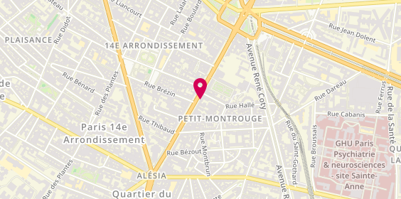 Plan de Pharmacie Chardaire, 29 avenue du Général Leclerc, 75014 Paris
