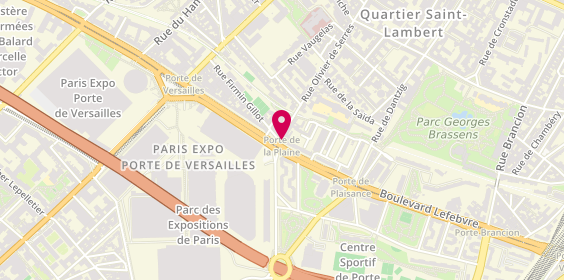 Plan de Pharmacie Gaumerais, 59 Boulevard Lefebvre, 75015 Paris