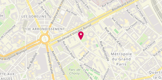 Plan de Pharmavie, 202 Rue du Chateau des Rentiers, 75013 Paris