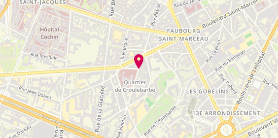 Plan de Grande Pharmacie de l'arrivée, Mme Pascale Dahan
6 Rue de l'Arrivee, 75015 Paris