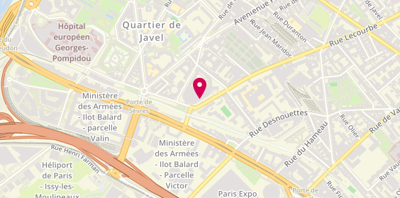Plan de Pharmacie du Grand Pavois, 360 Rue Lecourbe, 75015 Paris