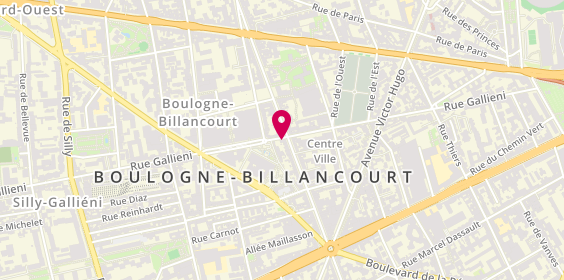 Plan de Well & Well, 128 Boulevard Jean Jaurès, 92100 Boulogne-Billancourt