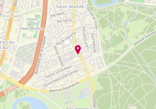 Plan de Paris Pharma, 108 Bis avenue du Général de Gaulle, 94160 Saint-Mandé
