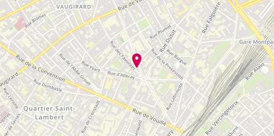 Plan de Suprapharm, 48 Rue Paul Barruel, 75015 Paris