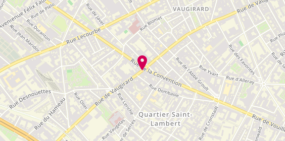 Plan de Grande Pharmacie Hahnemann, 347 Rue de Vaugirard, 75015 Paris