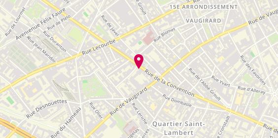 Plan de Pharmacie Blomet - Convention, 182 Rue de la Convention, 75015 Paris