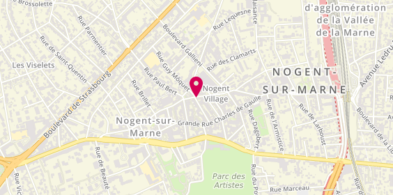 Plan de Pharmacie LOUIS-JOSEPH Max, 44 Rue des Héros Nogentais, 94130 Nogent-sur-Marne
