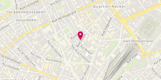 Plan de Giropharm, Melle Catala et Mr Chapel 60 Rue Dutot, 75015 Paris