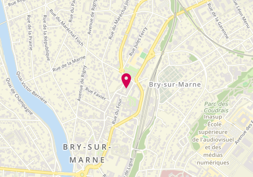 Plan de Pharmacie du Colombier, 4 Rue de Noisy le Grand, 94360 Bry-sur-Marne