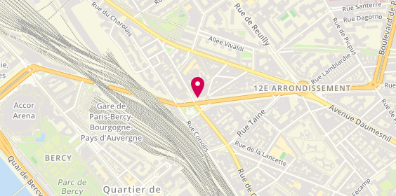 Plan de Pharmacie Centrale Dugommier, 1 Boulevard de Reuilly, 75012 Paris